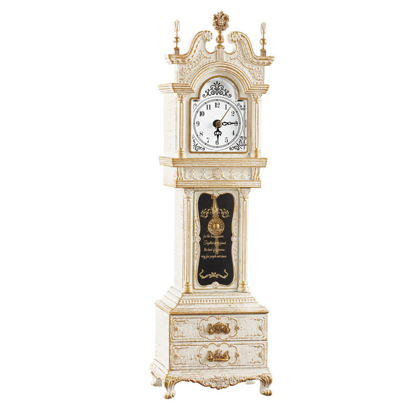 House of Hampton® Antique Grandfather Clock Music Box With Storage Wayfair.ca